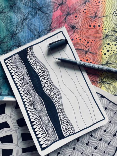 Kreativworkshop: Meditatives Muster-Malen