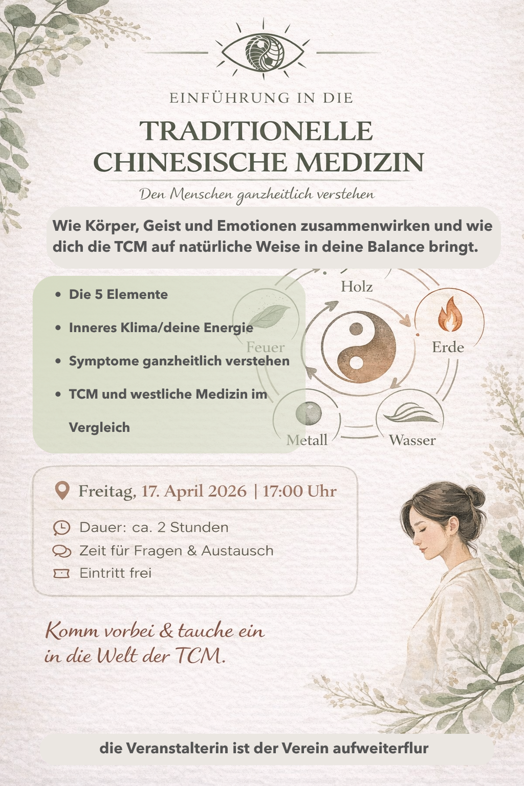 Vortrag: Einführung in die Traditionelle Chinesische Medizin